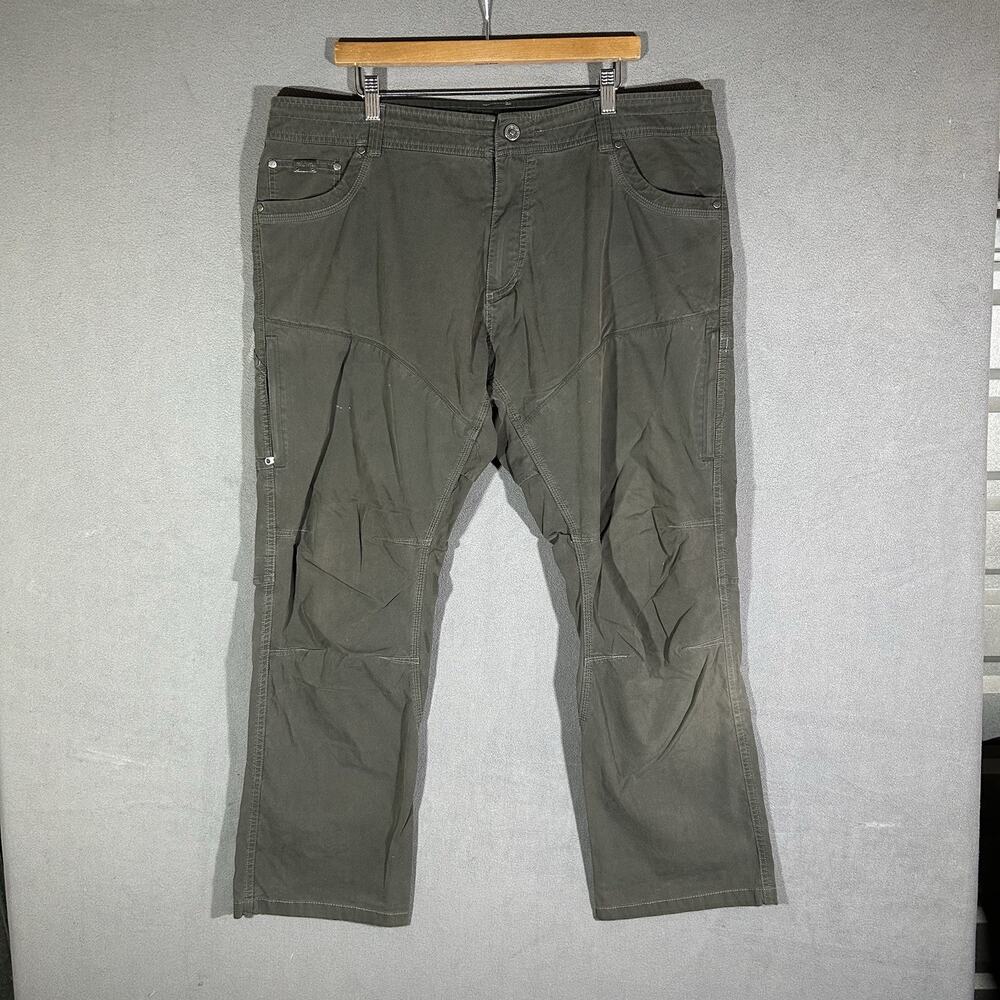 Kuhl Konfidant Air Pants Mens 40x30 Gray Vented Hiking Outdoor Stretch 5098